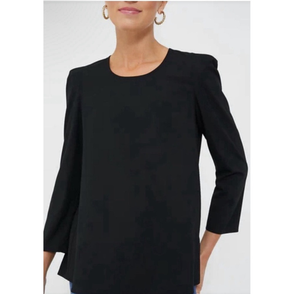 Tuckernuck Pomander Place Bedford Top Women Flowy Black Minimalist Size XXL